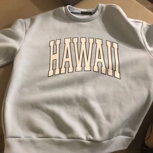 SHEIN Oversized Hawaii sweatshirt